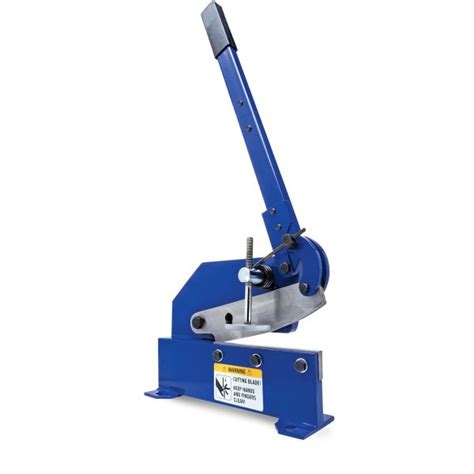 eastwood sheet metal shear|bench mount metal cutting shear.